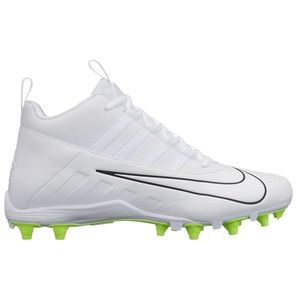 Nike Alpha Huarache 6 Varsity White/Volt Lacrosse Cleats